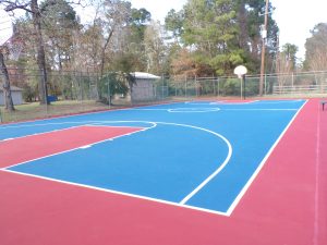 Basketball Court at Westwood North Park